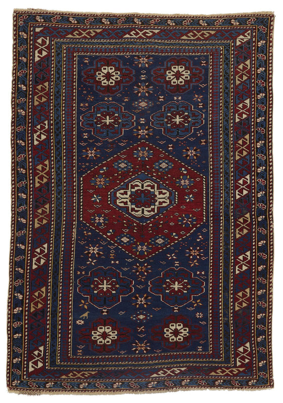 SHIRVAN ANTIQUE BLUE RUG 3'7